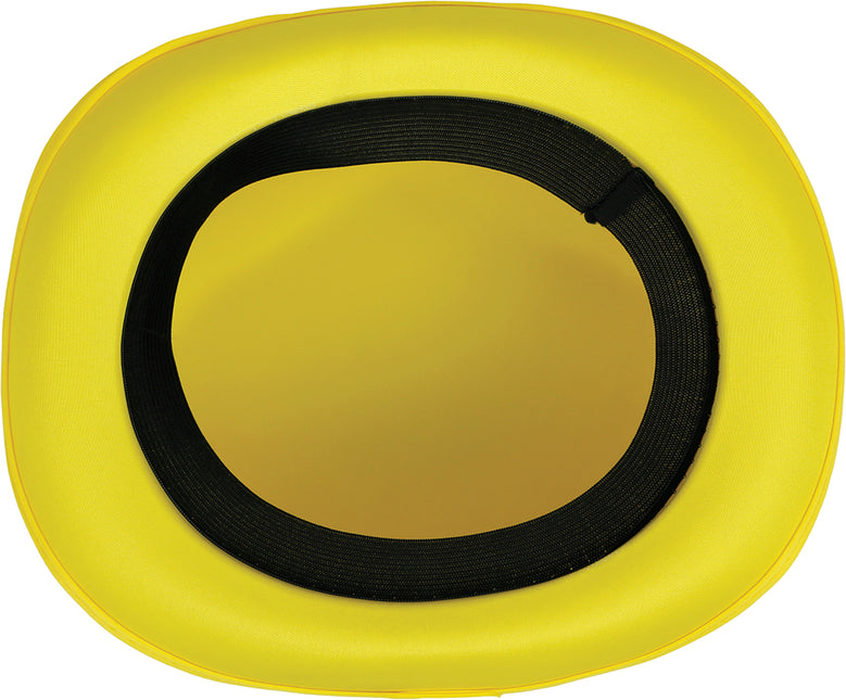 Chapeau melon jaune