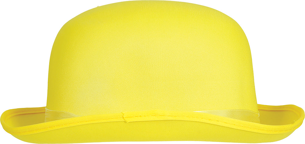 Chapeau melon jaune
