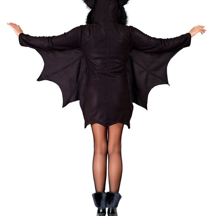 ROBE CHAUVE-SOURIS À CAPUCHE