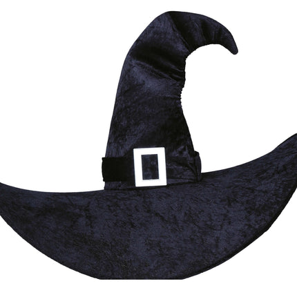 Chapeau noir sorcière grand