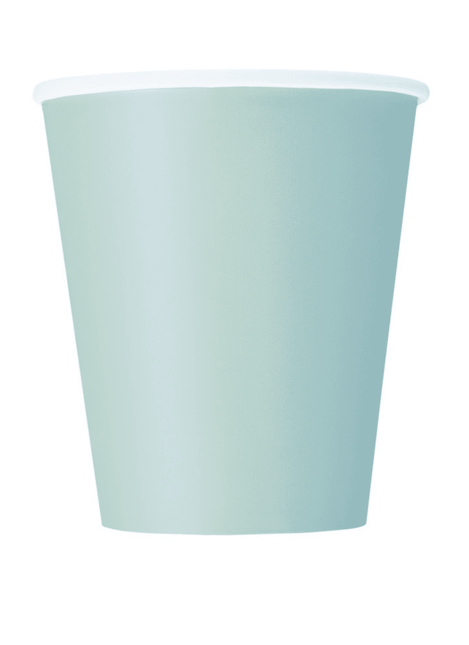 14 Mint 9Oz Cup van Unique koop je bij Partywinkel