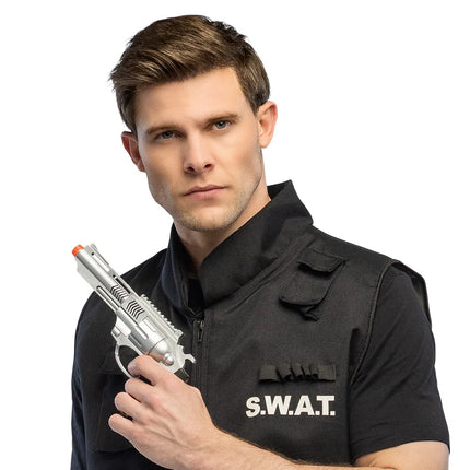 Pistolet factice de police, 25 cm