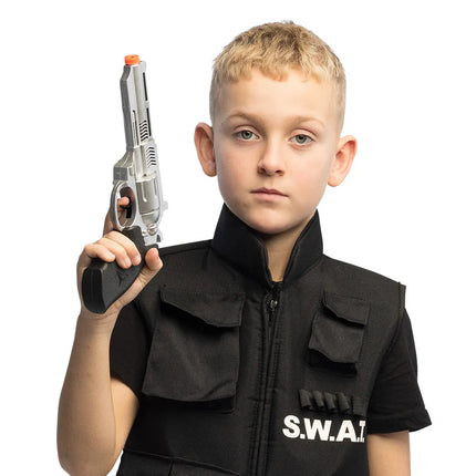 Pistolet factice de police, 25 cm