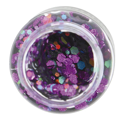 Gel pailleté violet 20g