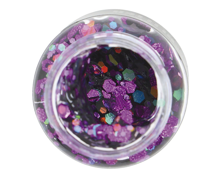 Gel pailleté violet 20g