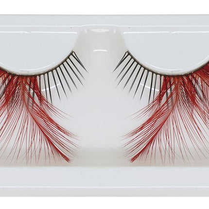 Colle rouge pour cils d'Halloween