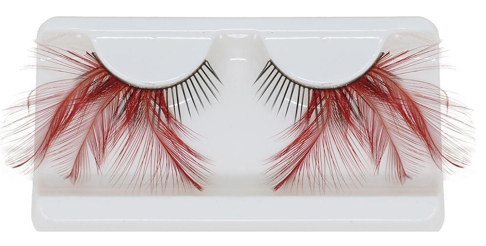 Colle rouge pour cils d'Halloween
