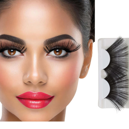 Colle pour cils d'Halloween Noir
