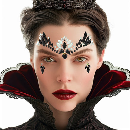 DÉCORATION DU VISAGE GOTHIQUE