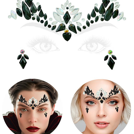 DÉCORATION DU VISAGE GOTHIQUE