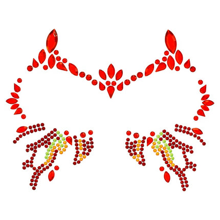 Décoration du visage Diable