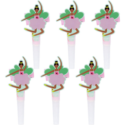 Languettes à roulettes Ballerina 6pcs
