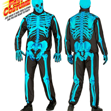 COSTUME DE SQUELETTE NÉON
