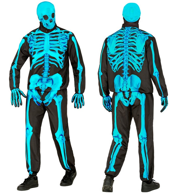COSTUME DE SQUELETTE NÉON