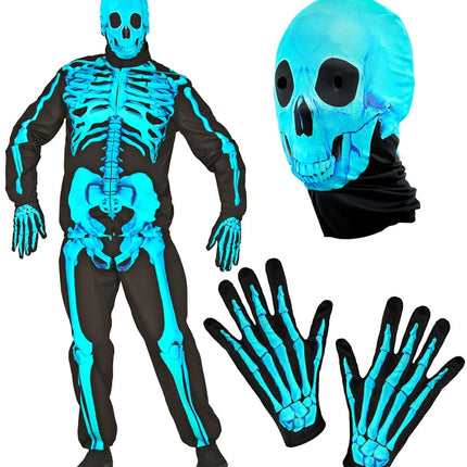 COSTUME DE SQUELETTE NÉON