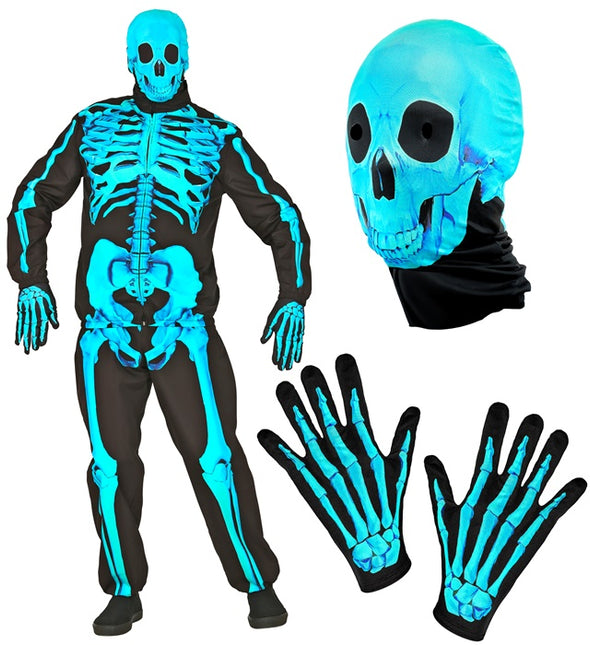 COSTUME DE SQUELETTE NÉON