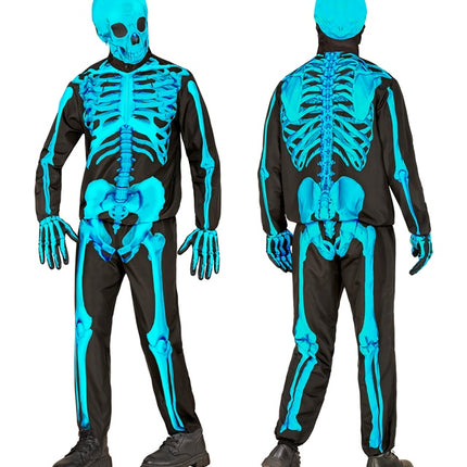 NEON SKELET KOSTUUM enfant