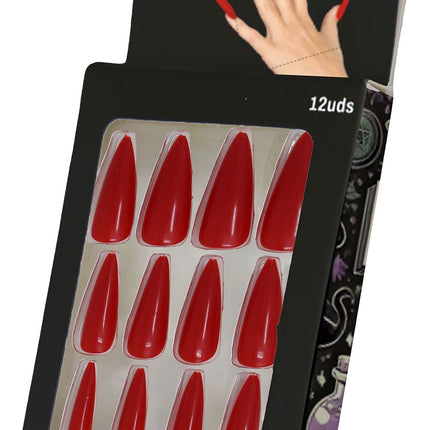 Halloween Nepnagels Rood Punt