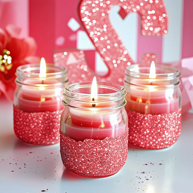 1 pot de paillettes biodégradables ou 10 gr de rouge