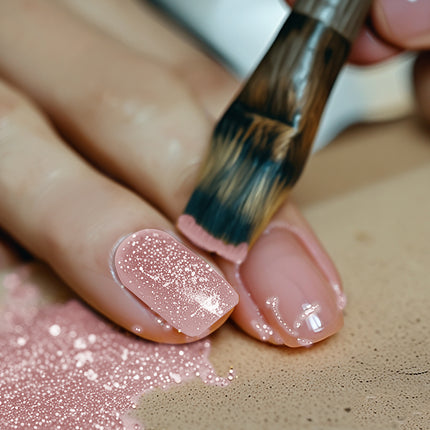 1 pot de paillettes biodégradables ou 10 gr de rose