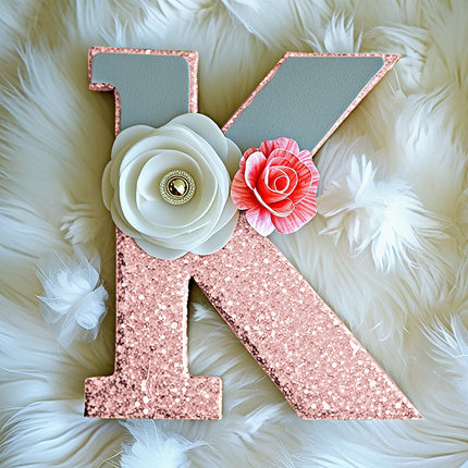 1 pot de paillettes biodégradables ou 10 gr de rose