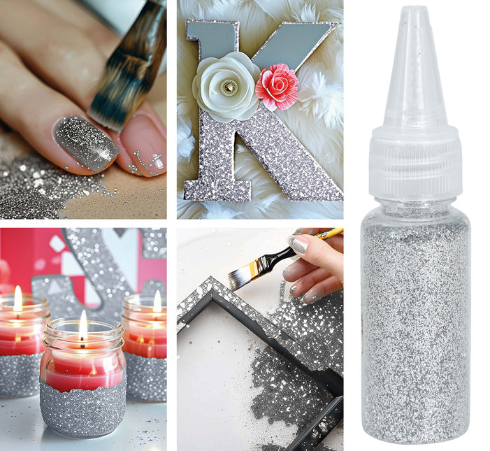 1 pot de paillettes biodégradables ou 10 gr d'argent