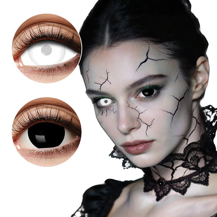 Paire de lentilles de 6 mois Mini sclera Eclipse