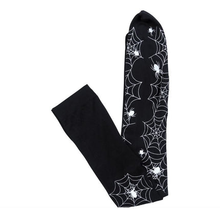 Collant d'Halloween Toile d'araignée