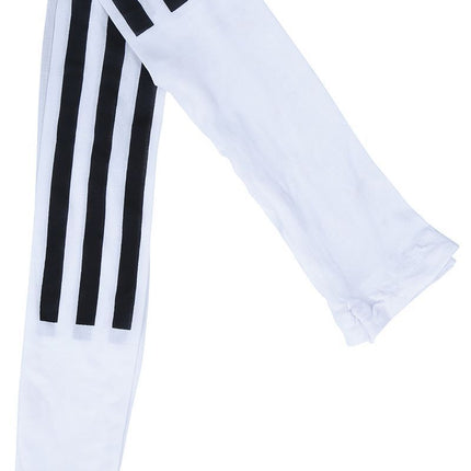 Legging noir et blanc rayé
