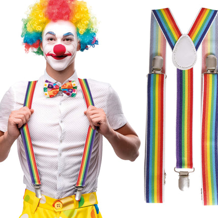 Bretelles de clown 75cm