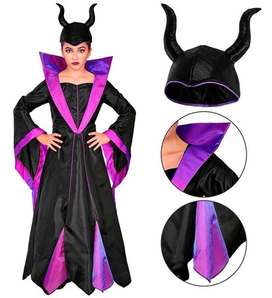 Costume de Maléfique pour enfant