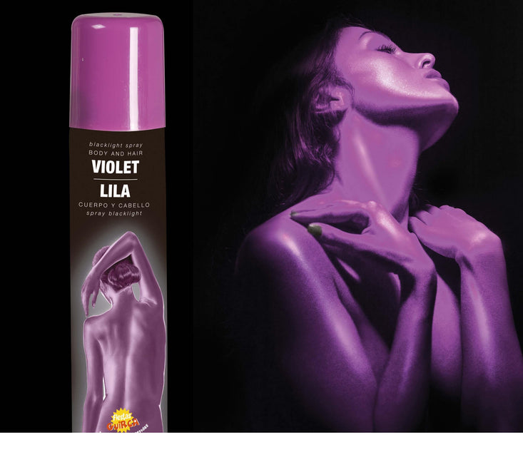 Spray pour cheveux et corps UV Lilas 75ml