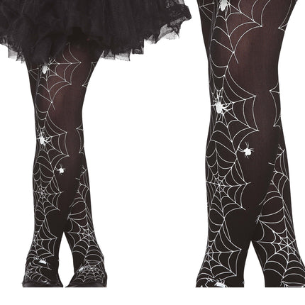 Halloween Legging Spiderweb Girl