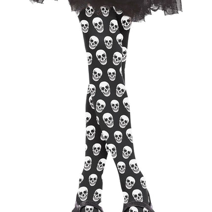 Legging Halloween Crâne Enfant