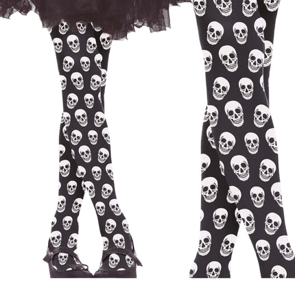 Legging Halloween Crâne Enfant