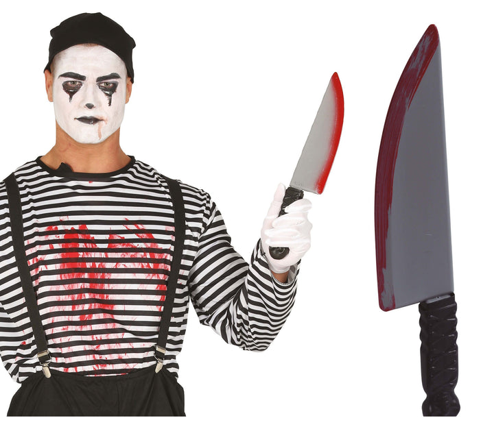 Couteau sanglant d'Halloween 37cm