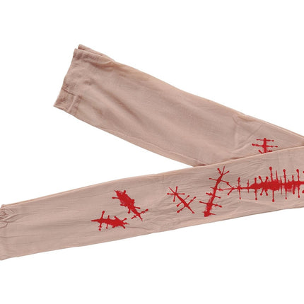Cicatrices de bas d'Halloween