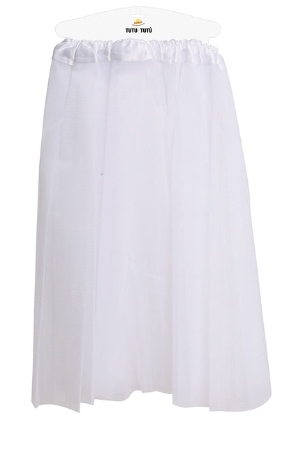 Tutu blanc pour dames 60cm