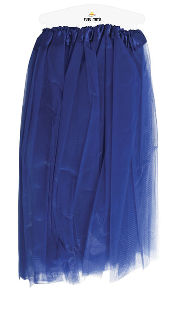 Tutu bleu foncé pour dames 60cm