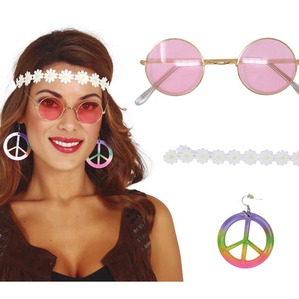 Ensemble Hippie Flower 3 pièces