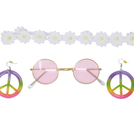 Ensemble Hippie Flower 3 pièces