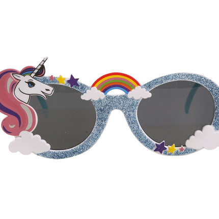 Lunettes de licorne pailletées
