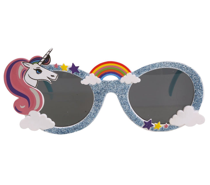 Lunettes de licorne pailletées