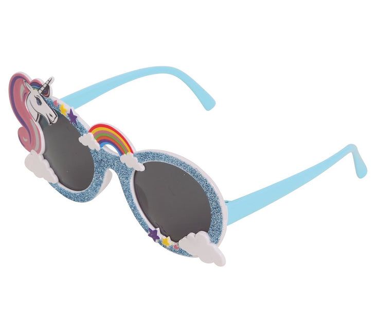Lunettes de licorne pailletées