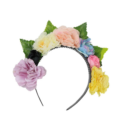 Bandeau de fleurs Pastel