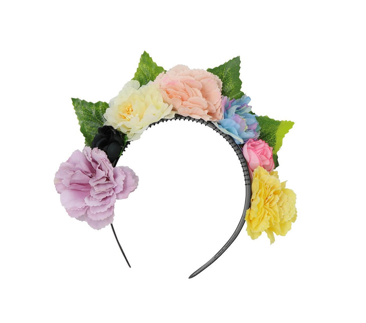 Bandeau de fleurs Pastel