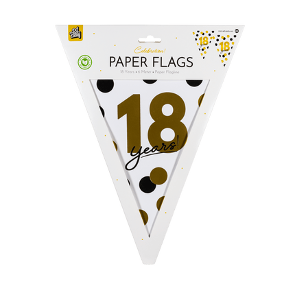 18 Jaar Slinger 6m van Paper Dreams koop je bij Partywinkel