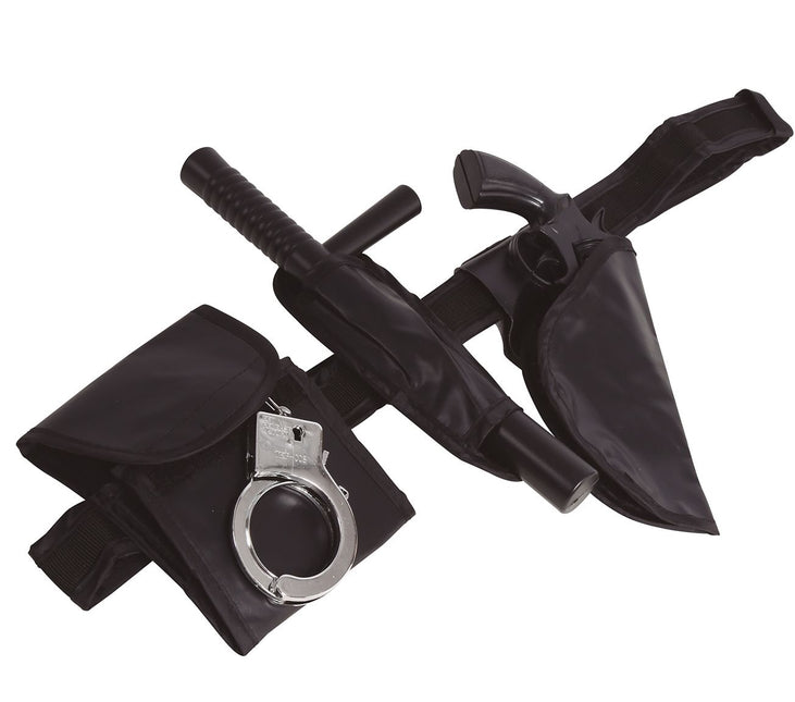Ceinture de police 4 pièces