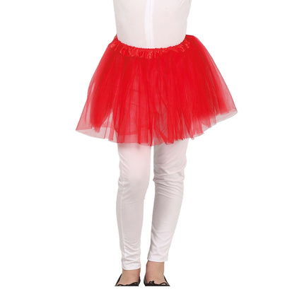 Tutu enfant rouge 31cm