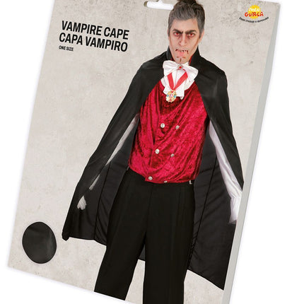 Cape de vampire d'Halloween 1,1 m